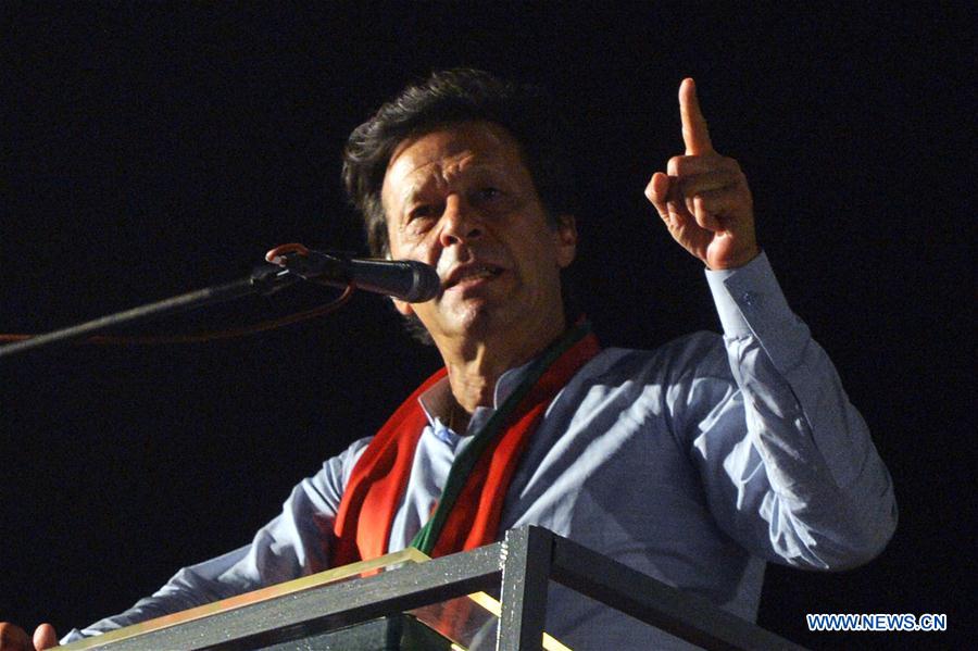 PAKISTAN-KARACHI-PTI-IMRAN KHAN-ELECTION CAMPAIGN