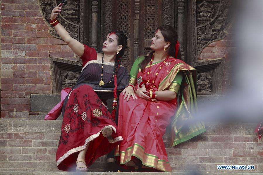 NEPAL-KATHMANDU-TEEJ FESTIVAL