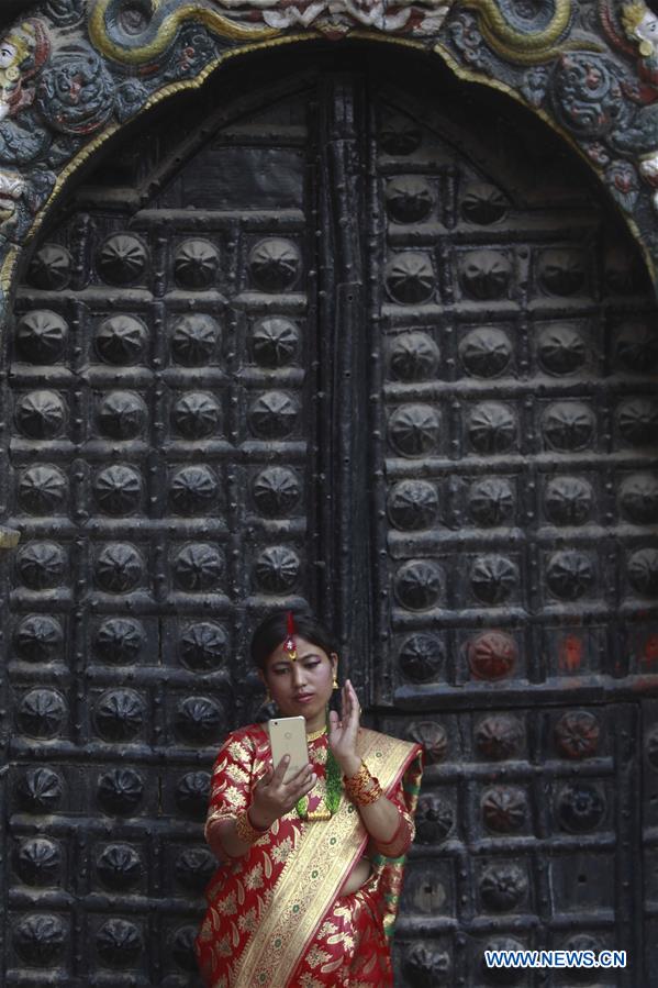 NEPAL-KATHMANDU-TEEJ FESTIVAL