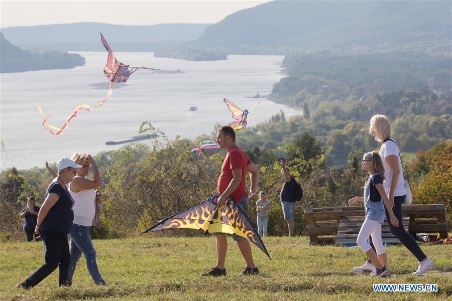 HUNGARY-ZEBEGENY-KITE FESTIVAL