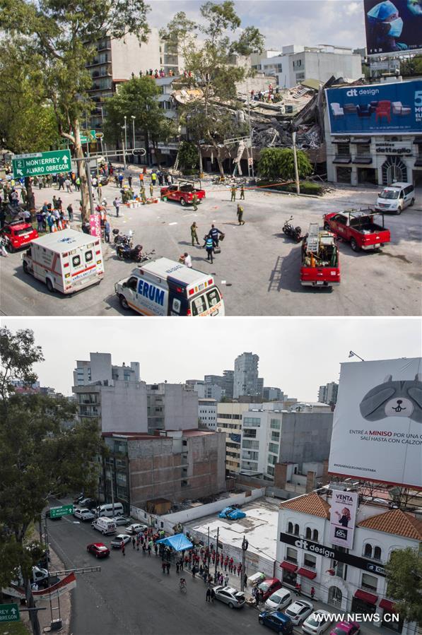 MEXICO-MEXICO CITY-COMMEMORATION-EARTHQUAKE