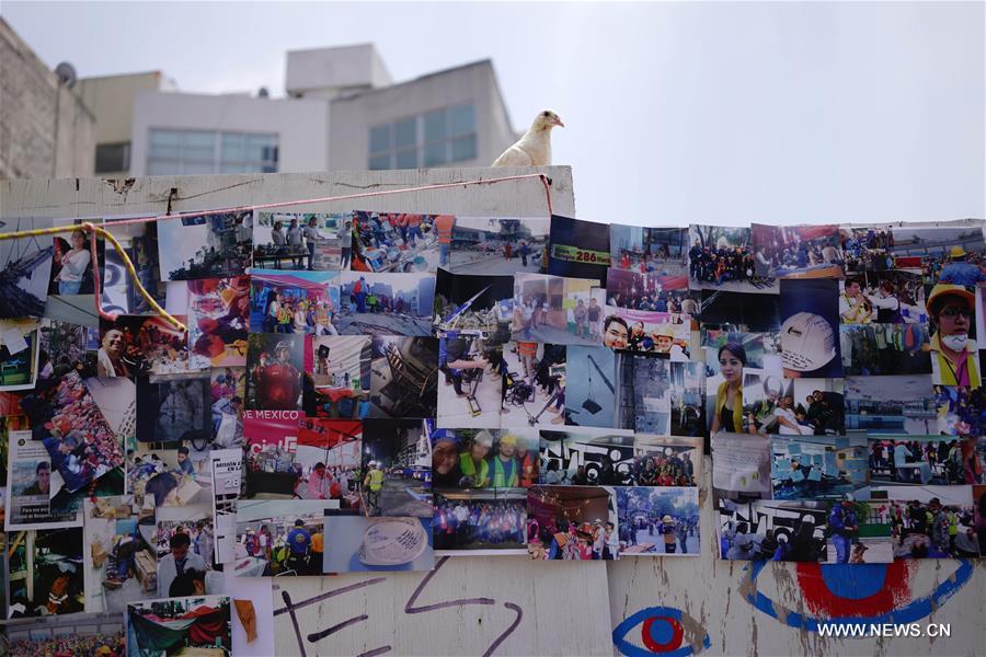 MEXICO-MEXICO CITY-COMMEMORATION-EARTHQUAKE