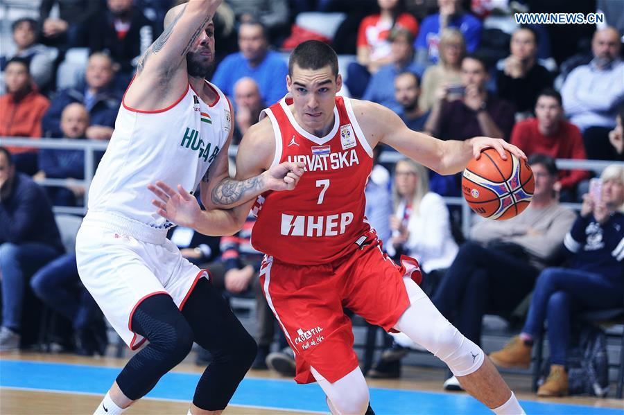 (SP) CROATIA-OSIJEK-BASKETBALL-FIBA WORLD CUP QUALIFIERS