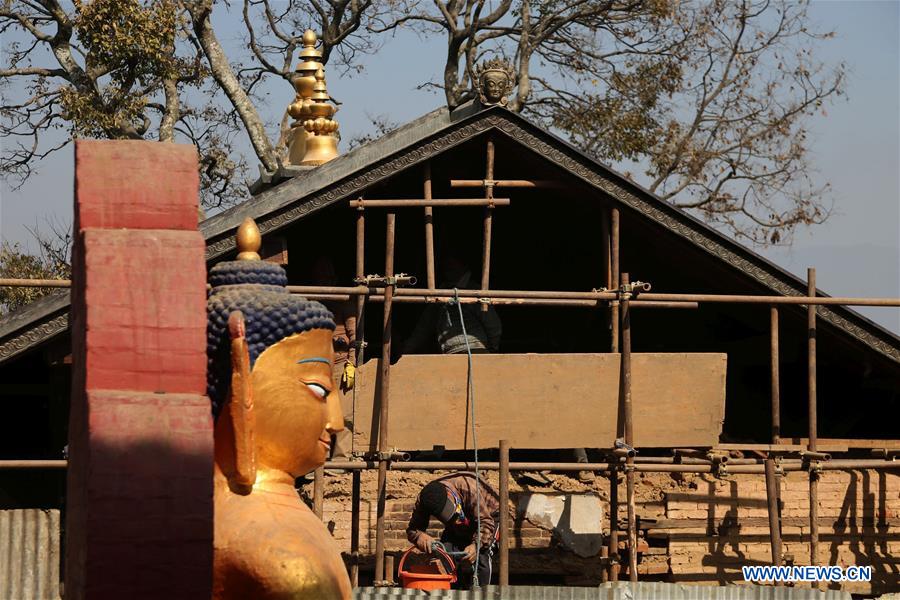 NEPAL-KATHMANDU-RECONSTRUCTION