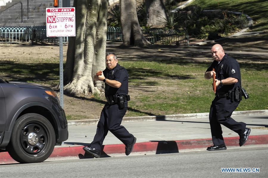 U.S.-LOS ANGELES-POLICEMEN-TRAINING