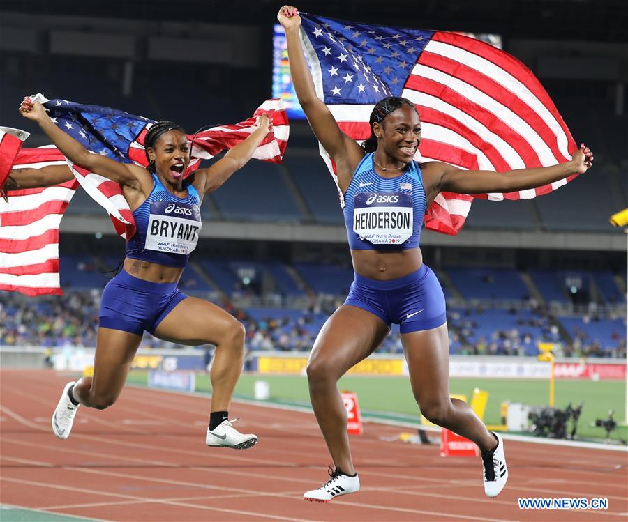(SP)JAPAN-YOKOHAMA-IAAF WORLD RELAYS