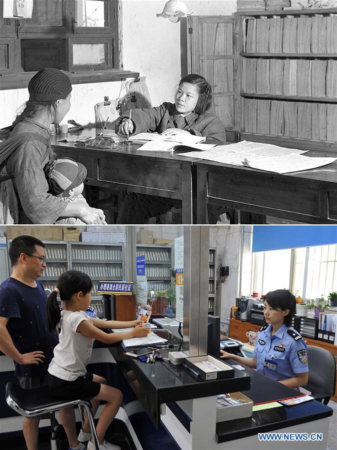 (MOMENTS FOREVER)CHINA-OCCUPATIONS-70 YEARS-DEVELOPMENT (CN)