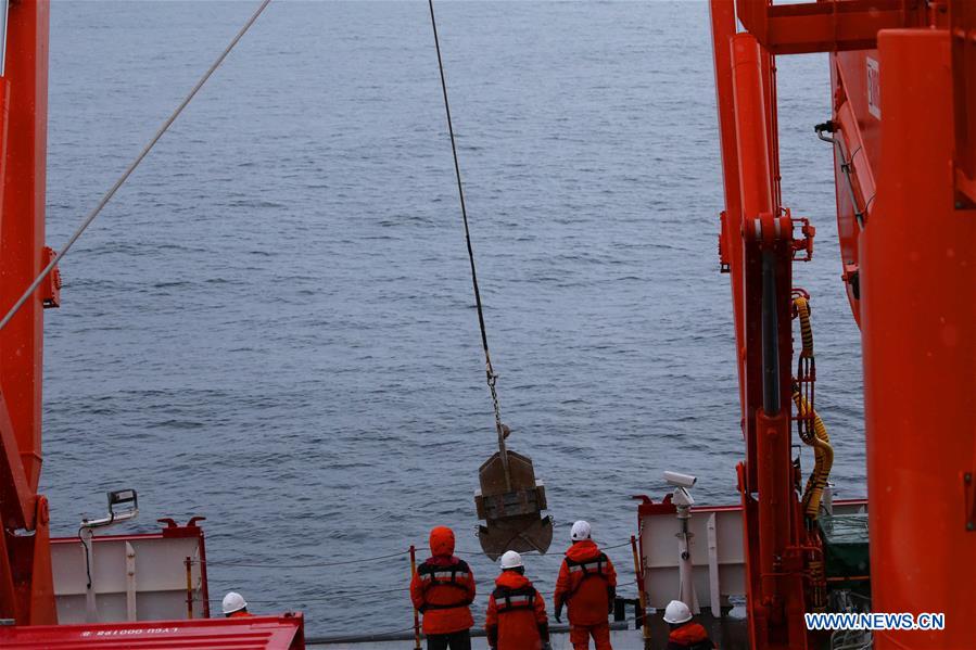 CHINA-XUELONG 2-ANTARCTIC EXPEDITION-COSMONAUTS SEA