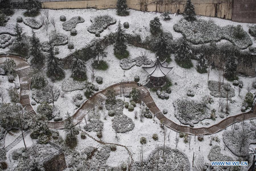 CHINA-GUIZHOU-GUIYANG-SNOW SCENERY(CN)