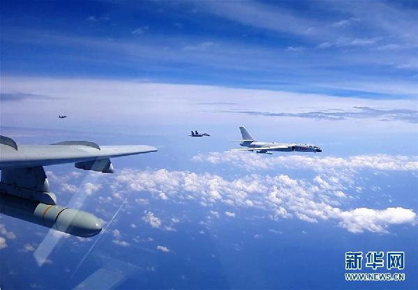 (圖文互動)(3)空軍多語種宣傳片《戰神繞島新航跡》向海內外發布