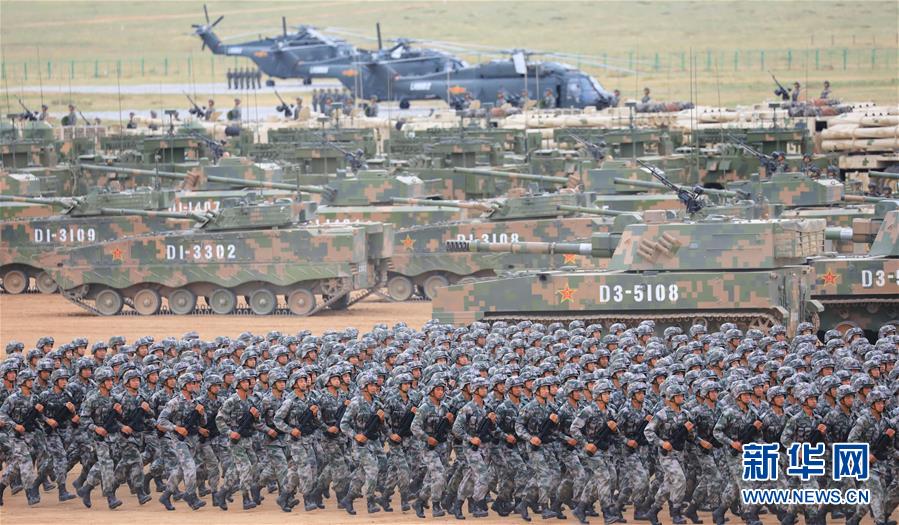 （新華全媒頭條·強軍思想引領新征程·圖文互動）（5）那一刻，我們光榮接受檢閱