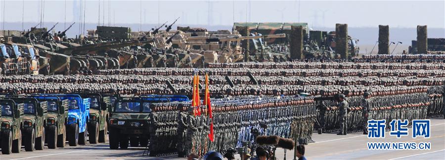 （新華全媒頭條·強軍思想引領新征程·圖文互動）（7）那一刻，我們光榮接受檢閱