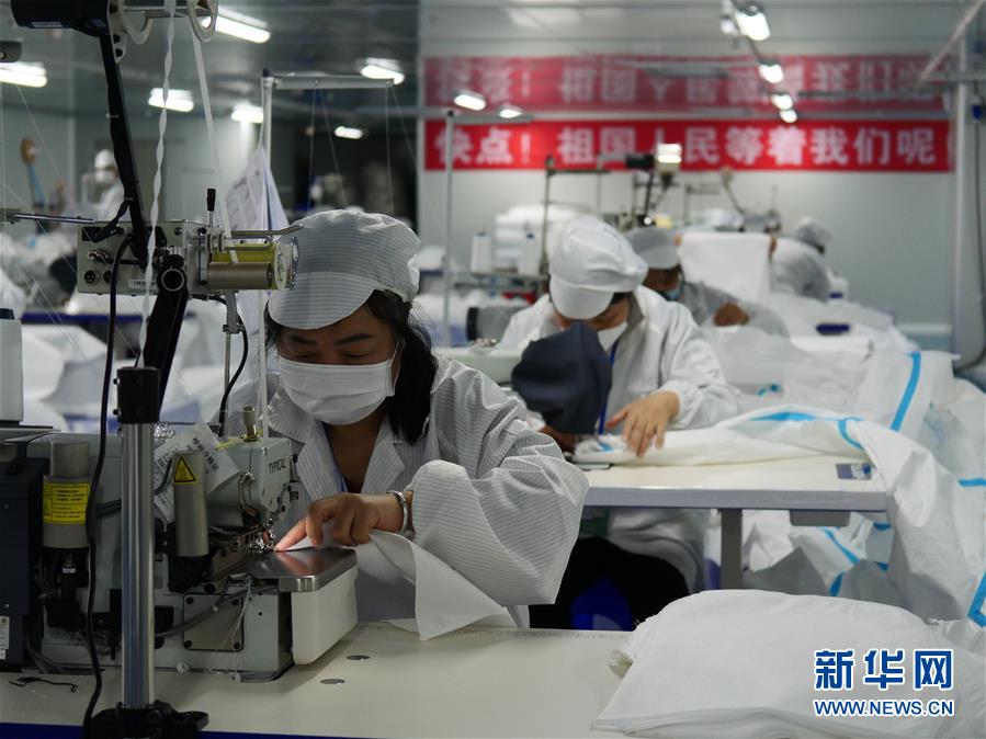 （聚焦疫情防控·圖文互動）（1）一家醫療企業的口罩戰“疫”
