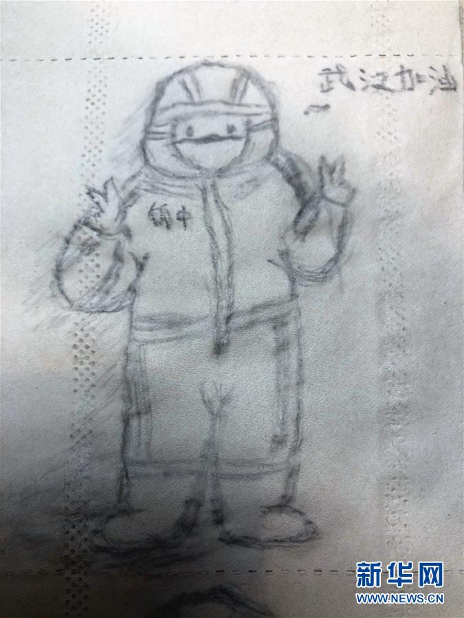 （聚焦疫情防控·圖文互動）（3）“畫”淺情深：一線護士手繪戰“疫”點滴