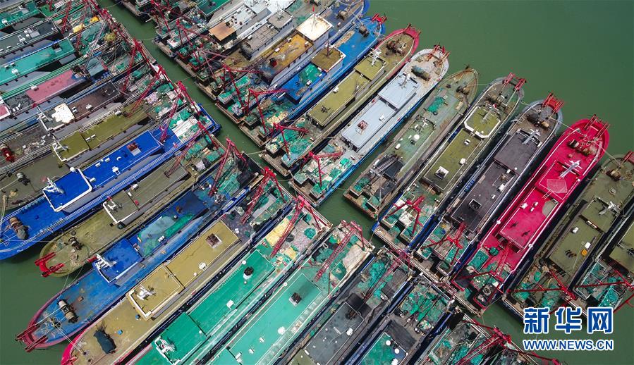 （社會）（3）海口：船舶進港避臺風