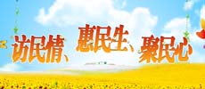訪民情、惠民生、聚民心