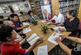 北市社區居民干部熱議《辯證看 務實辦——理論熱點面對面·2012》