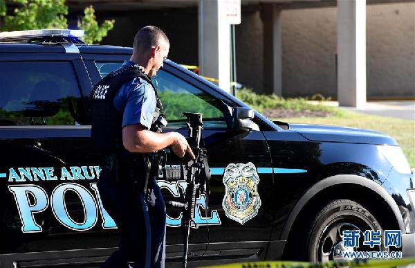 （國際）（2）美國馬里蘭州一報社發生槍擊事件致5人死亡