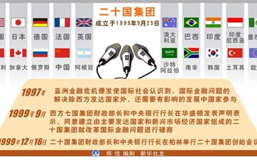 背景資料:二十國集團及其領(lǐng)導人會議