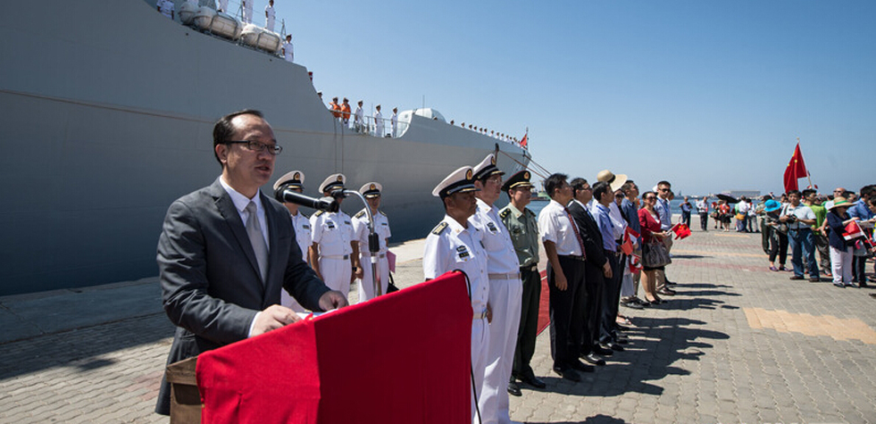 友誼、和平、交流、合作：中國海軍152艦艇編隊到訪埃及